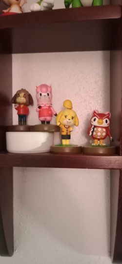 4 amiibos animal crossing characters