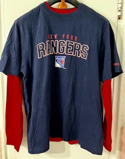 Original New York Rangers Blue & Red men’s shirt. 