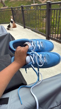 Nike Air Force size 12 blue