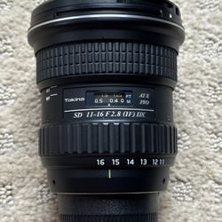 Tokina 11-16mm f2.8 For Nikon