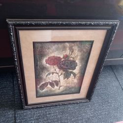 Flower Wall Art/Wall Decor/Rose Art