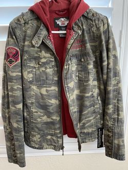 HARLEY DAVIDSON JACKET WITH HOOD