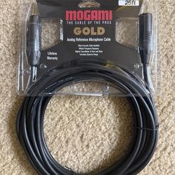 Mogami Gold 25ft Studio Cable