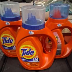 Tide Original & Ultra Downy Scent 32oz Laundry Detergent  (3 For $10)