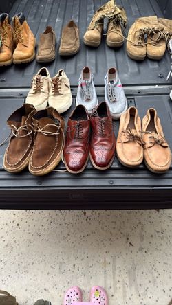 Men’s Dress Shoes - Variety Browns & Grey, All Size 12