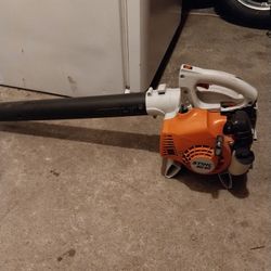 Still Blower Orange And White