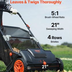 VEVOR Push Lawn Sweeper