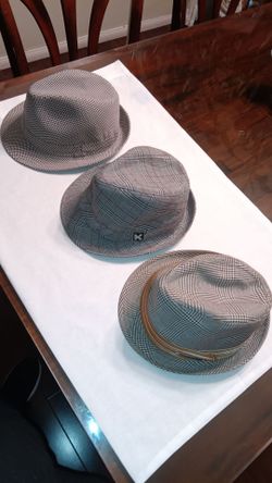 3 Fedora Hats