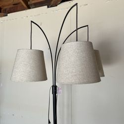 Tri Bulb Stand Lamp