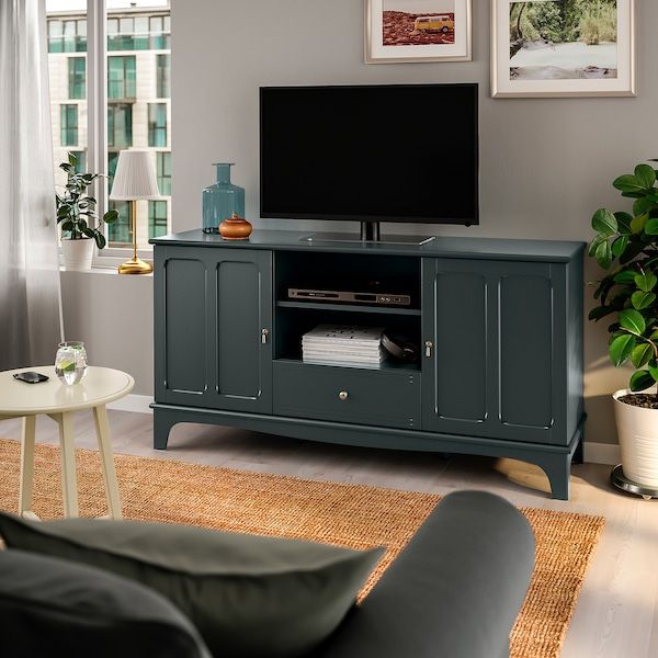 IKEA LOMMARP TV Cabinet - Dark Blue Green