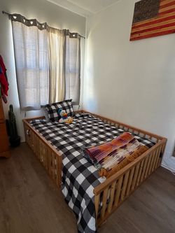 Floor bed. Full size. Kids bed