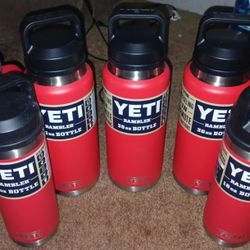 7 YETI RAMBLERS $300 Value 