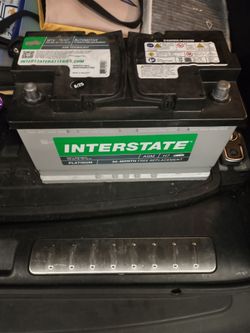 Interstate Platinum Battery like new AGM (Group Size H7, 94R) 850CCA