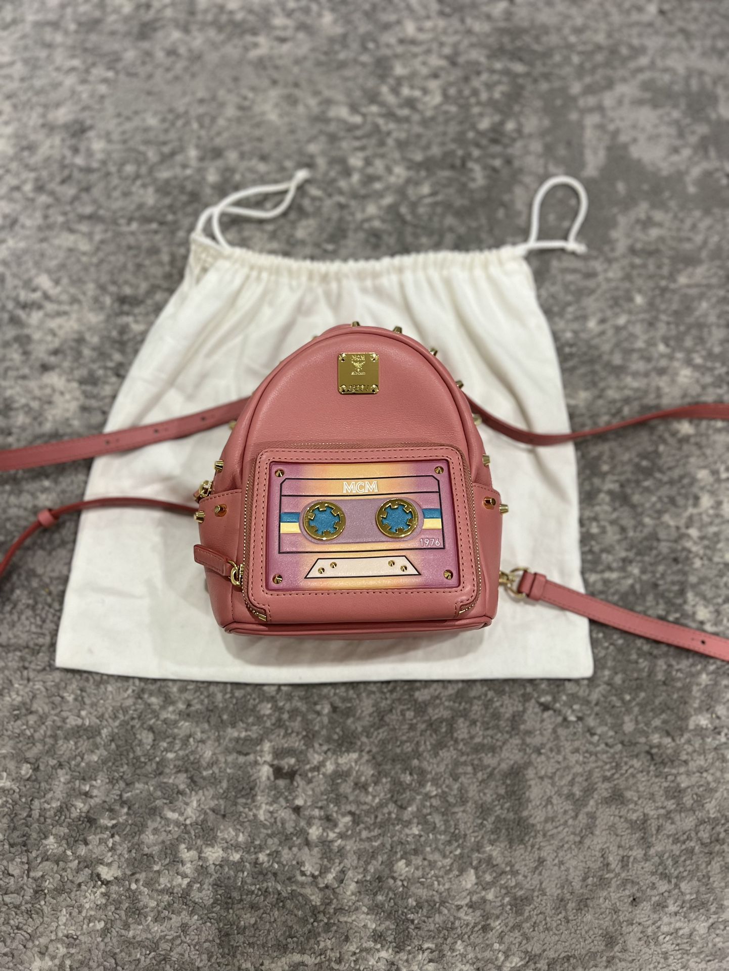 MCM mini backpack