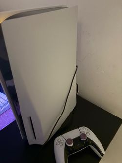 ps5 with controller and cables