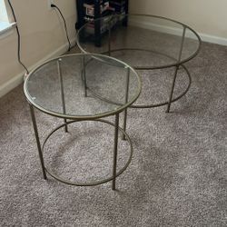 Coffee Table And Side Table 