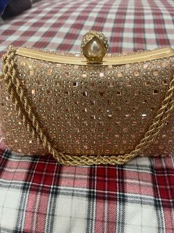 Purse and shoes for wedding celebration