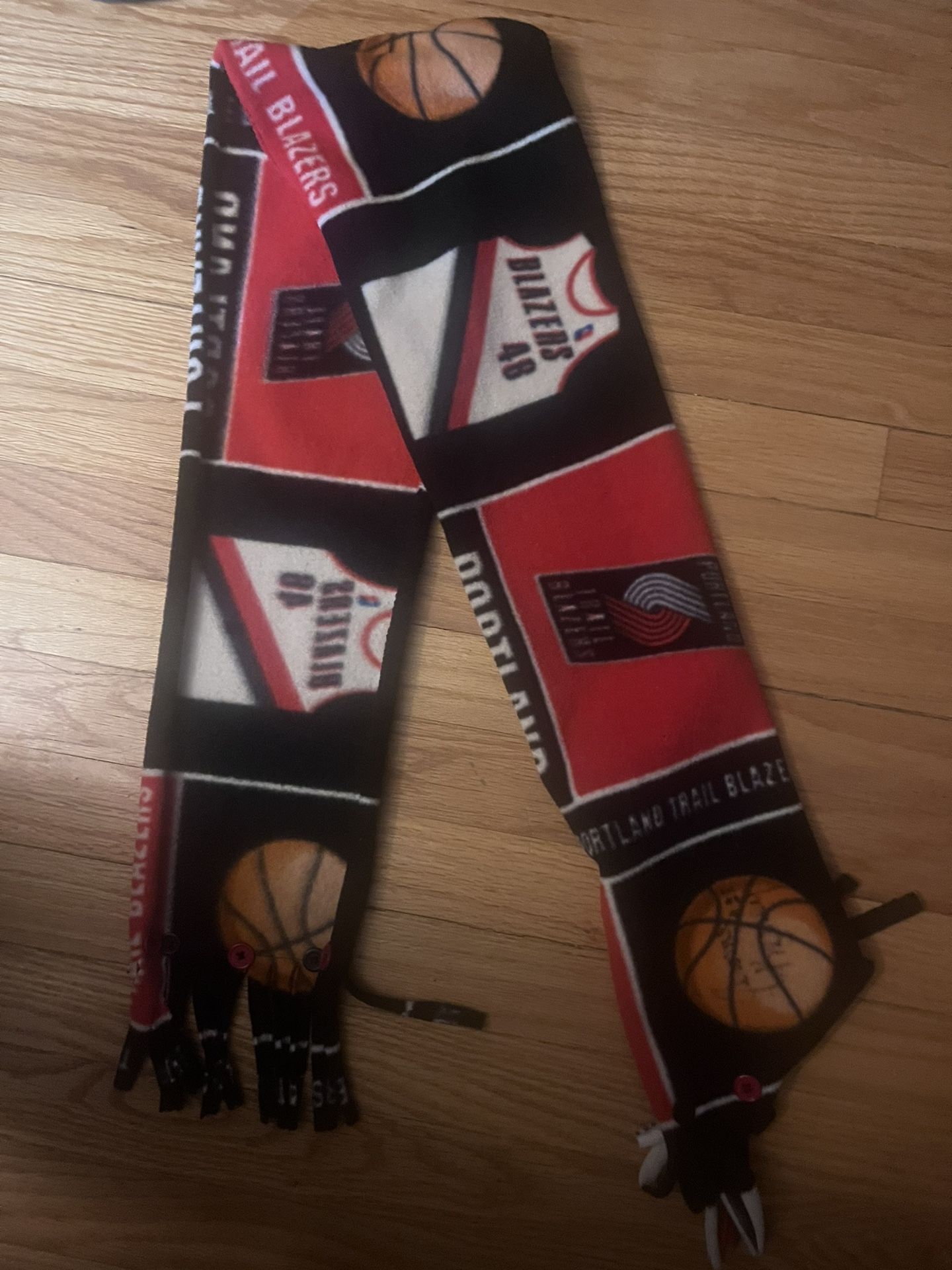 Portland Trail Blazers Terry Porter Signed Scarf