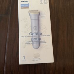 Philips Lady Gentle Shaver Wet & Dry Model 6000 Blue