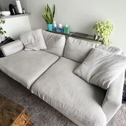 Light Grey Couch - Excellent Condition