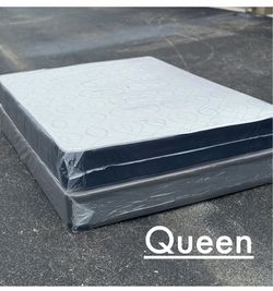 Queen Mattress Set $189 | Brand New