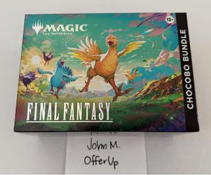 Magic: The Gathering Final Fantasy Chocobo Bundle NEW/SEALED