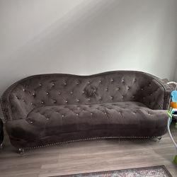 Beautiful Smoke Greg designer Couches 