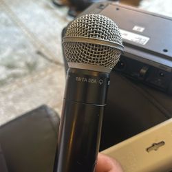 Shure Wireless Vocal Mic & Receiver