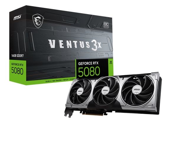 GeForce RTX™ 5080 16G VENTUS 3X OC