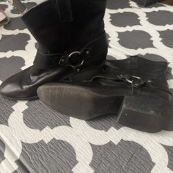 Mossimo Supply Co. Classic moto harness boots  Boots