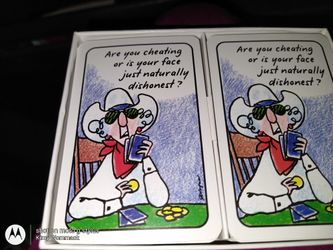 Playing cards $5