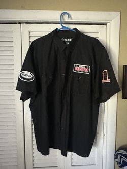 Yamaha Team Racing Button Up Shirt XXL