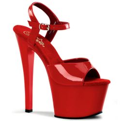 Pleaser stilettos SKY309 red size 6,7 & 9