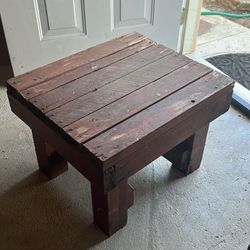 Custom Made Small Table/bench 