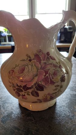 Vintage water pitcher