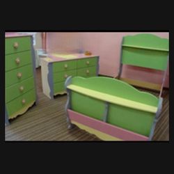 Doll House Full Size Sleigh Bed