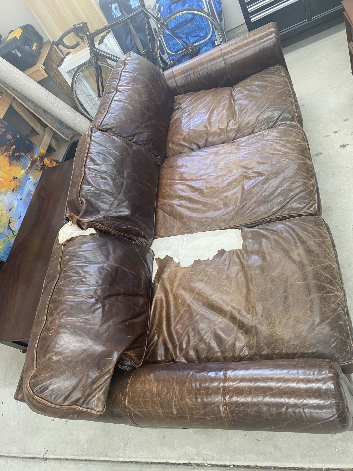 RH Lancaster Leather Sofa
