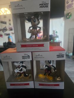 Mickey and Minnie Mouse