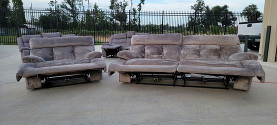 Electric recliner set