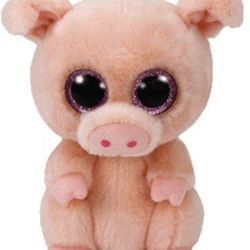 Piggley the Pig: A Ty Beanie Boo with a Heart of Gold (and Glittery Eyes!)