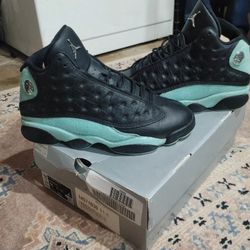 Size 11 - Air Jordan 13 Retro Island Green Shoes Sneakers