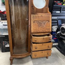 Antique oak secretary Circa 1920