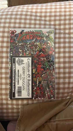 Deadpool #300 signed by writer Gerry Duggan