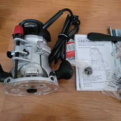 Craftsman 12 Amp Router - Fixed Base - Model (contact info removed)