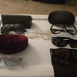 Sunglasses Bundle (All 100% Authentic) With Case 