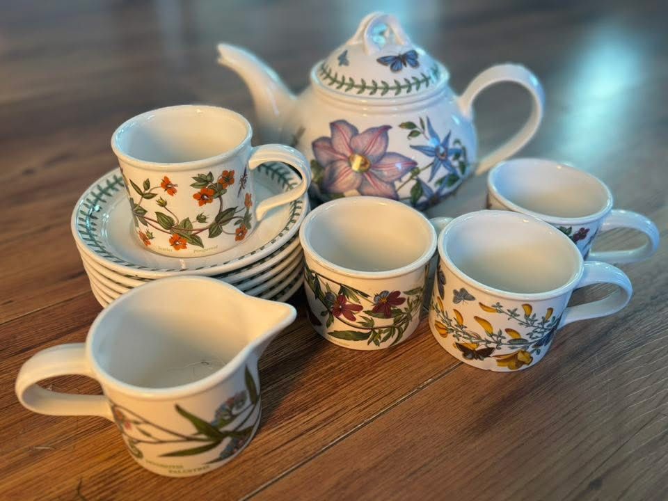 Vintage Portmeirion “Botanic Garden” Tea Set