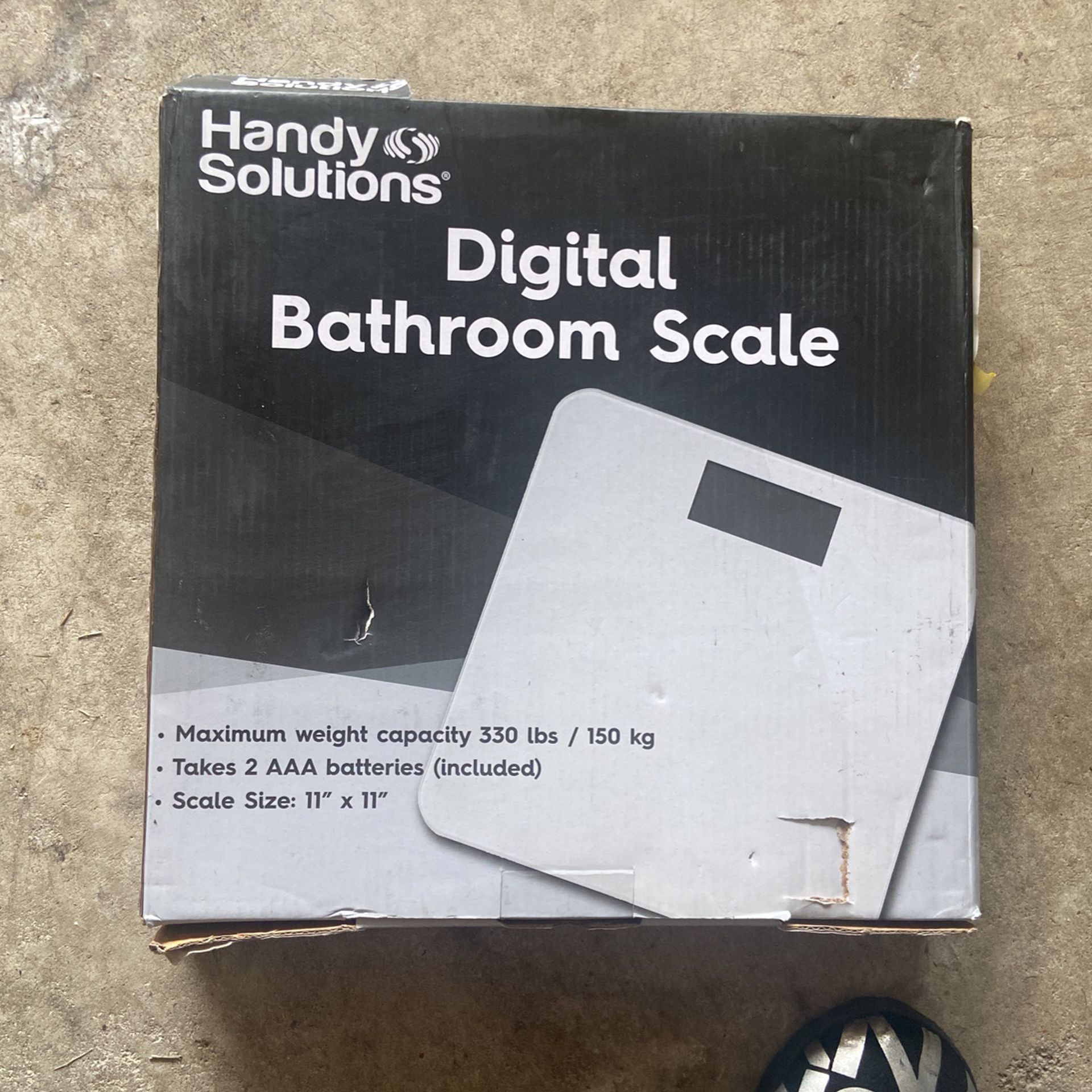 Handy Solutions, Digital Bathroom Scale