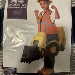 Kids Digger Truck Halloween Costume
