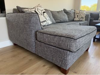 Bobs sectional couch with chaise