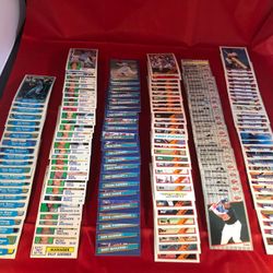 Minnesota Twins Team Sets Of Baseball Cards -  Lot Of 6